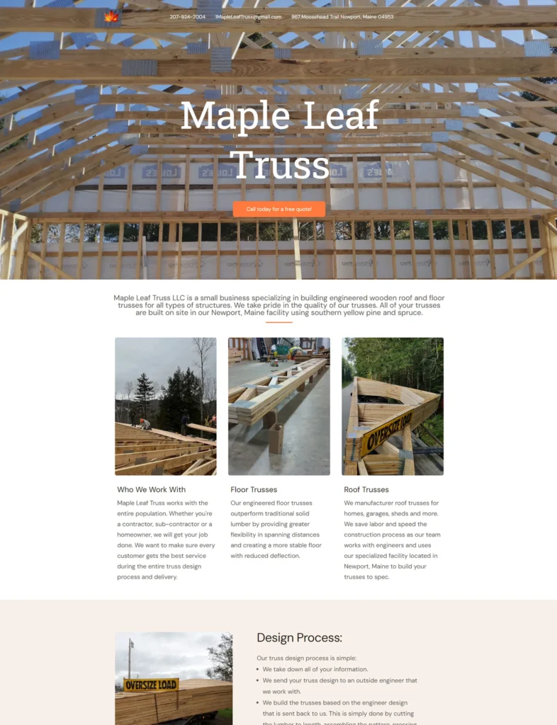maple-leaf-truss-screenshot Maple Leaf Truss Screenshot